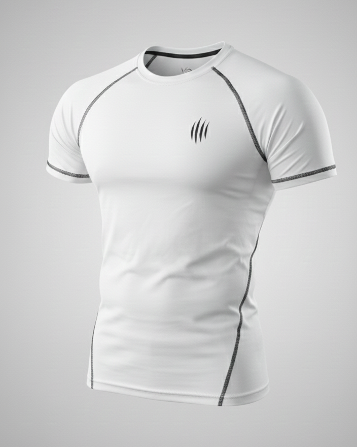 White Compression T-shirt